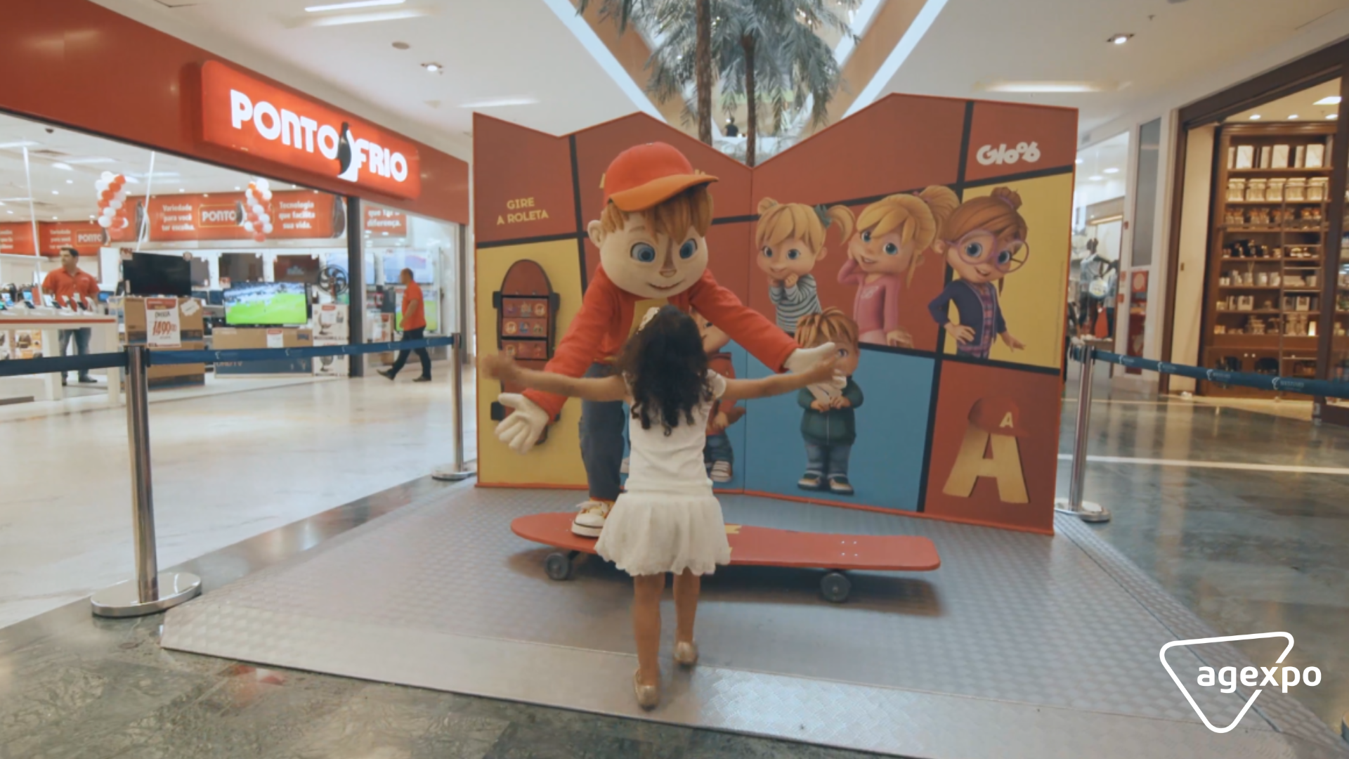 Boulevard Shopping traz personagens Ladybug e Alvin